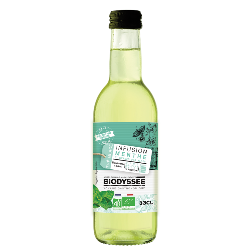 Infusion Menthe|Herbes des Alpes Bio