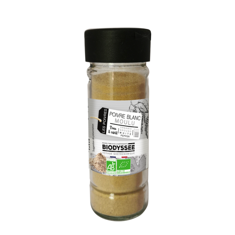 Poivre|Blanc Bio Moulu