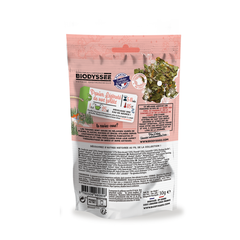 Tisane Drainante|Panier Légèreté Bio