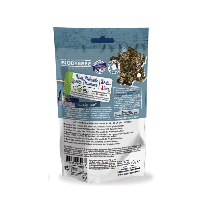 Tisane Sommeil|Nuit Paisible Bio