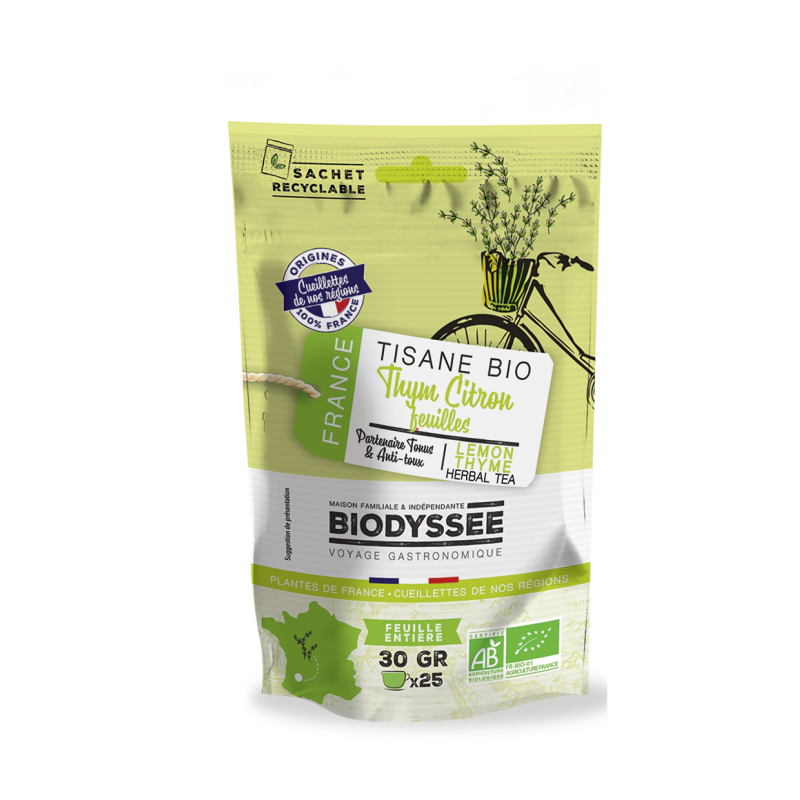 Tisane|Thym Citron Feuilles Bio