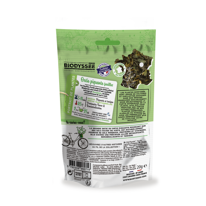 Tisane|Ortie Piquante Feuilles Bio