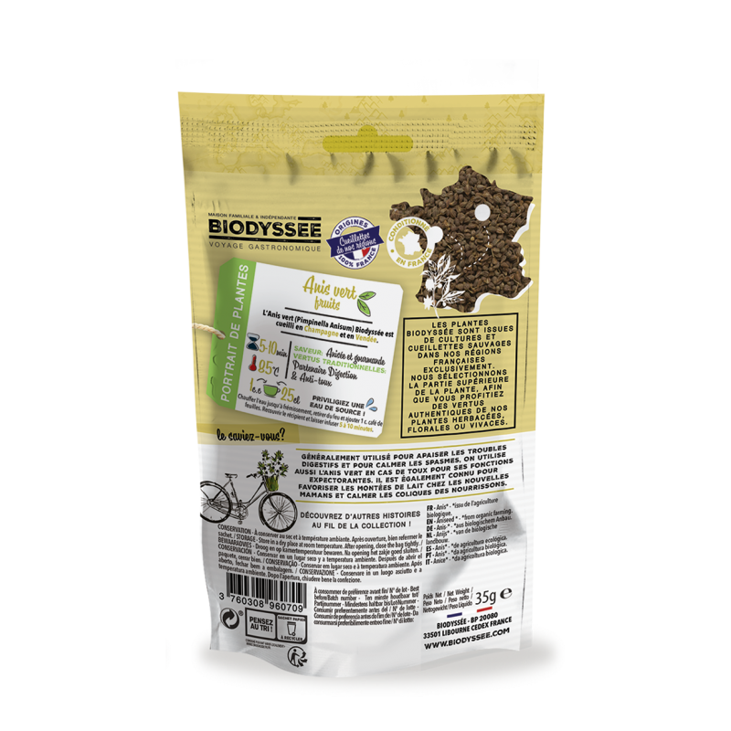 Tisane|Anis Vert Fruits Bio