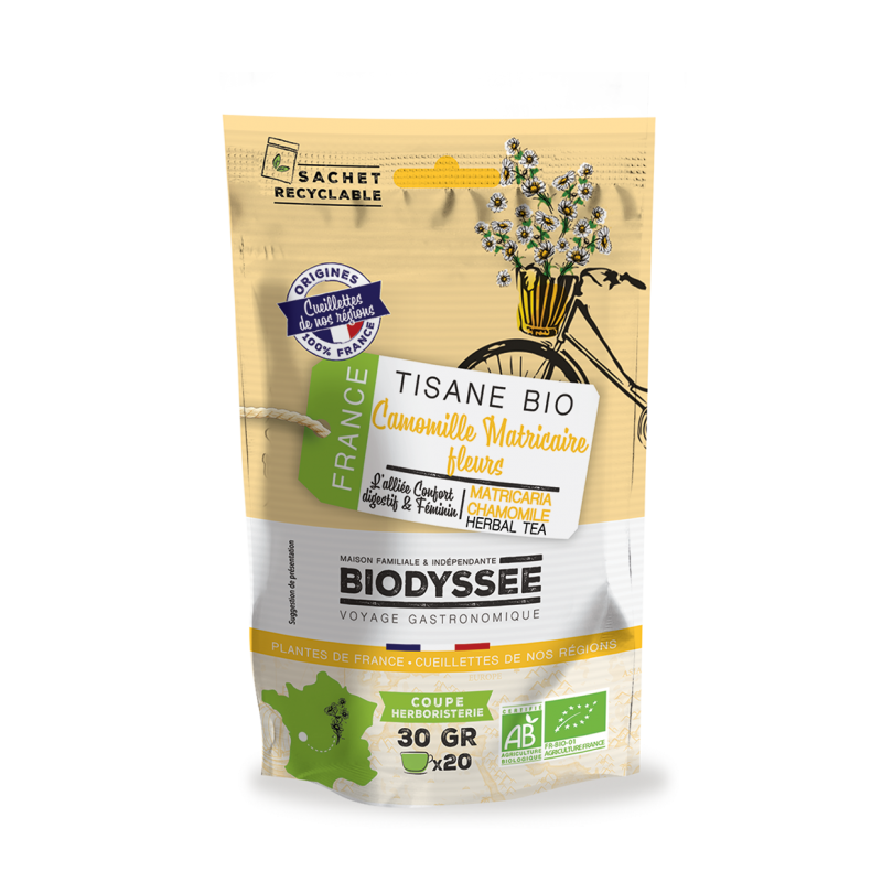 Tisane|Camomille Matricaire Fleurs Bio