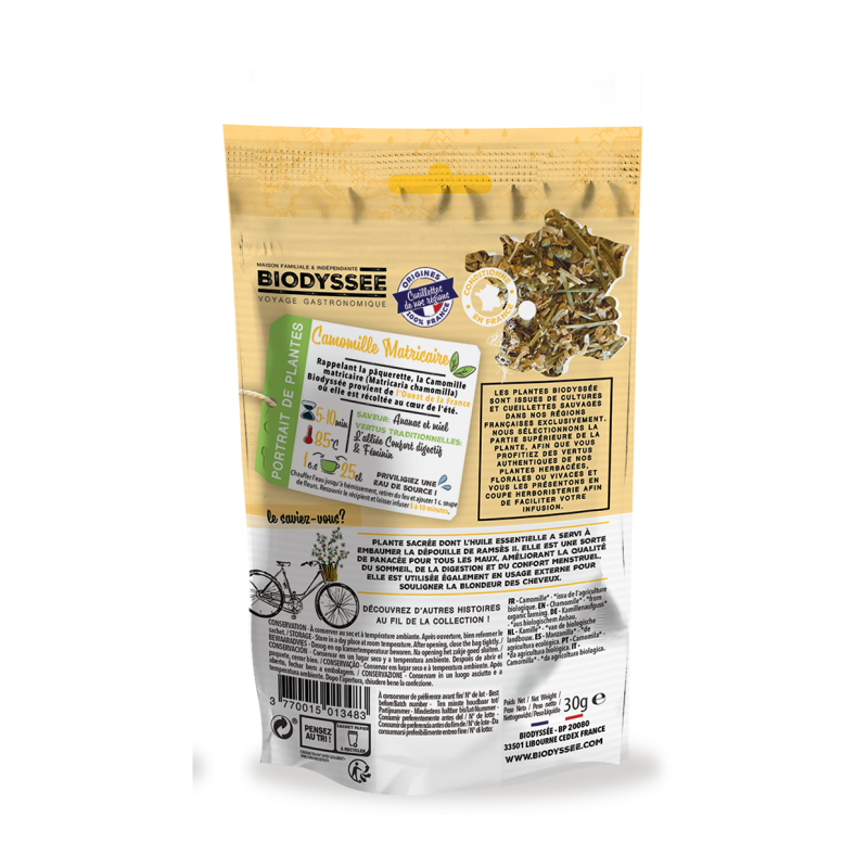 Tisane|Camomille Matricaire Fleurs Bio
