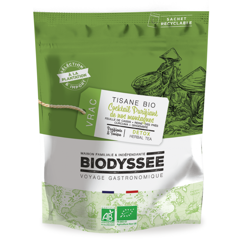 Tisane Détox|Cocktail Purifiant Bio