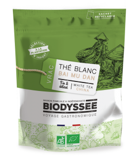 Thé Blanc Bai Mu Dan Bio de Chine - Vrac 400g
