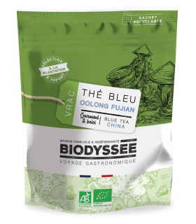 Thé Bleu Oolong Bio de Chine - Vrac 500g