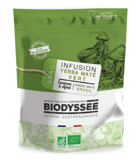 Yerba Maté Vert du Brésil Bio Vrac 800g
