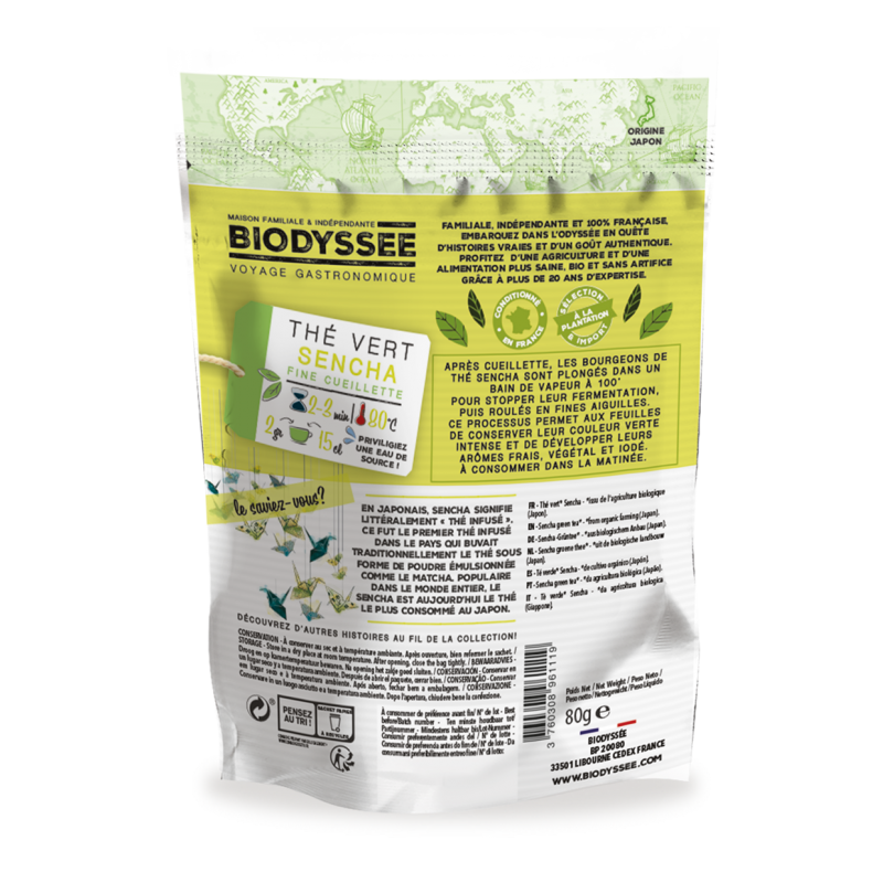 Thé Vert|Sencha du Japon Bio