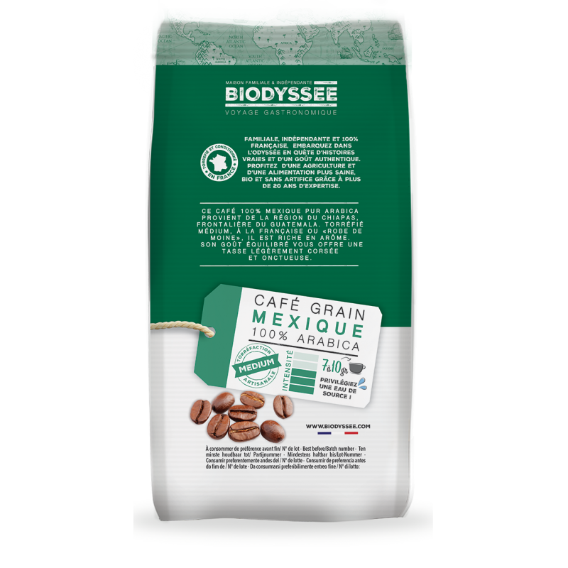 Café Grain Bio|Origine Mexique 100% Arabica