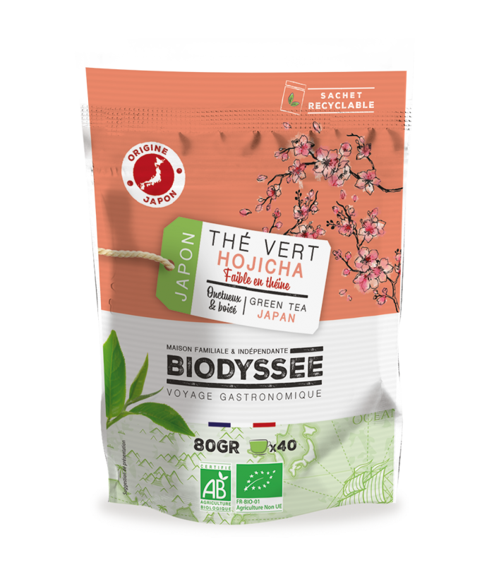 Thé Vert|Hojicha du Japon Bio