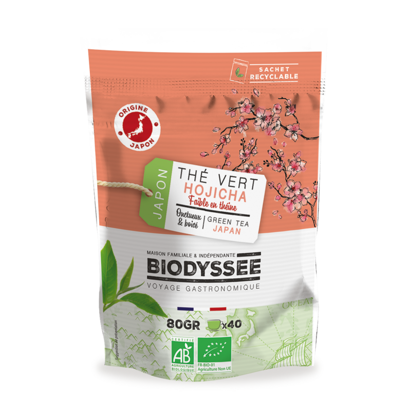 Thé Vert|Hojicha du Japon Bio