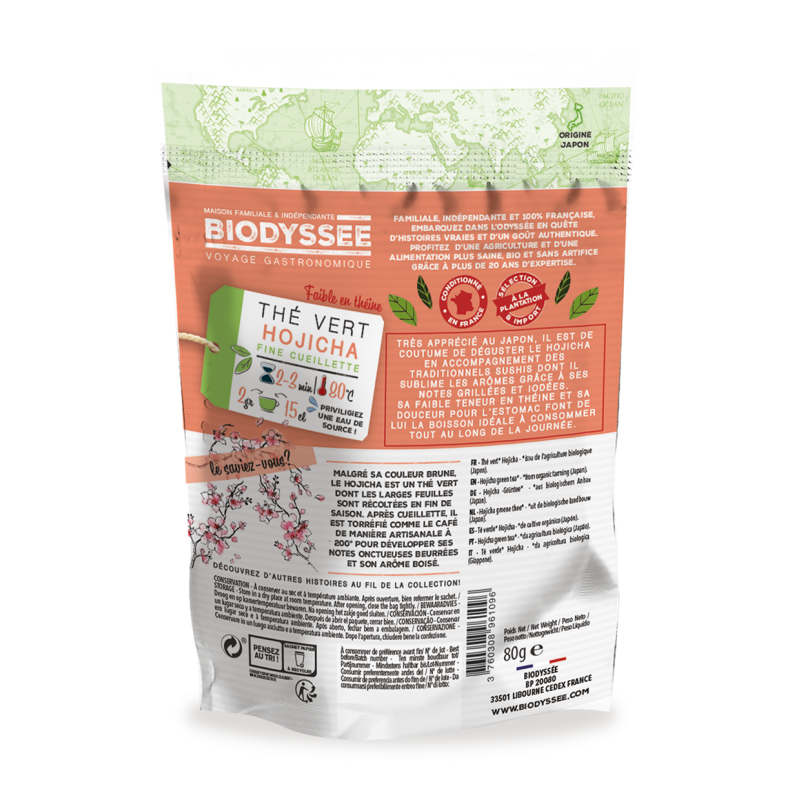 Thé Vert|Hojicha du Japon Bio