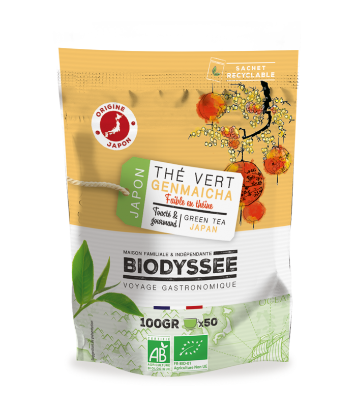 Thé Vert|Genmaicha du Japon Bio
