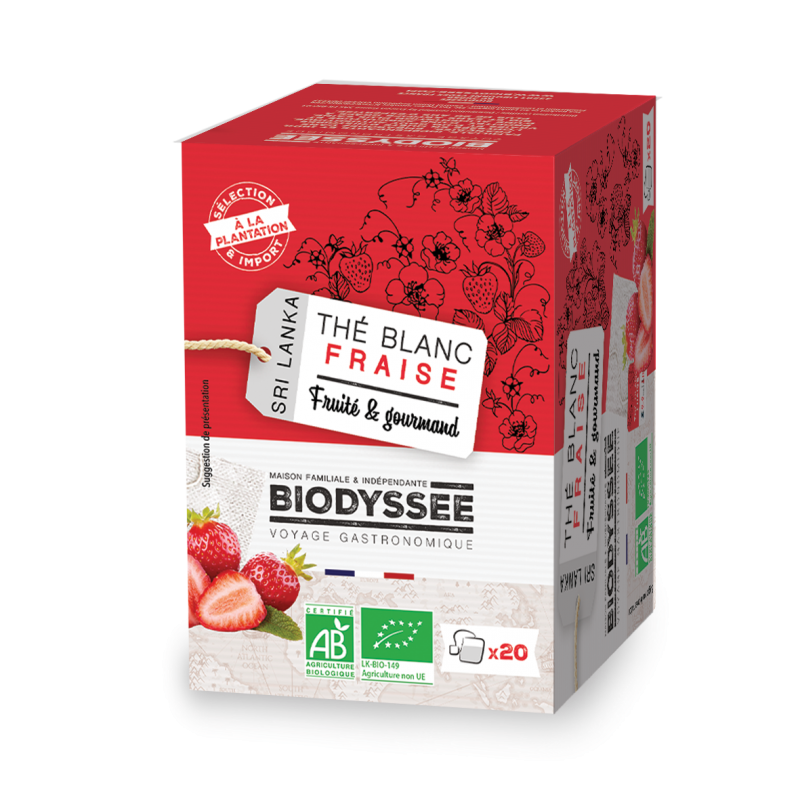 Thé Blanc|Fraise Bio