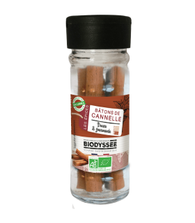 Flacon Cannelle bio Bâtons - 18g