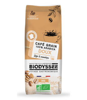 Café Grain Doux 100% Arabica Bio - 1kg