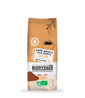 Café Moulu Doux 100% Arabica Bio - 250g