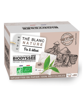 thé blanc bio de Chine