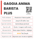 Machine automatique|Gaggia Anima Barista Plus