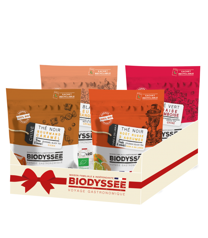 Lot découverte thé vrac bio| Les thés gourmands