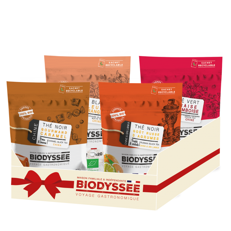 Lot découverte thé vrac bio| Les thés gourmands