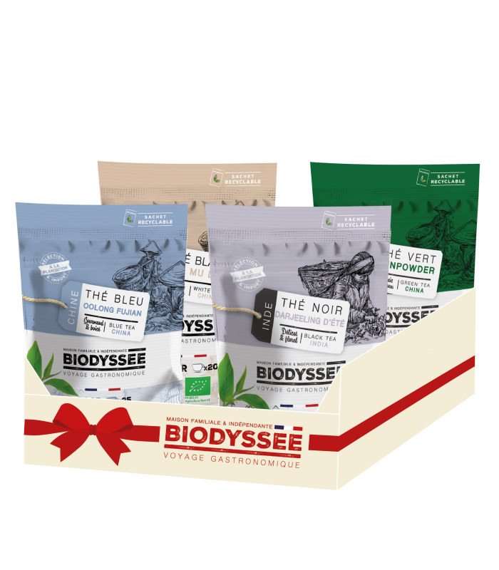 lot de thé nature bio vrac