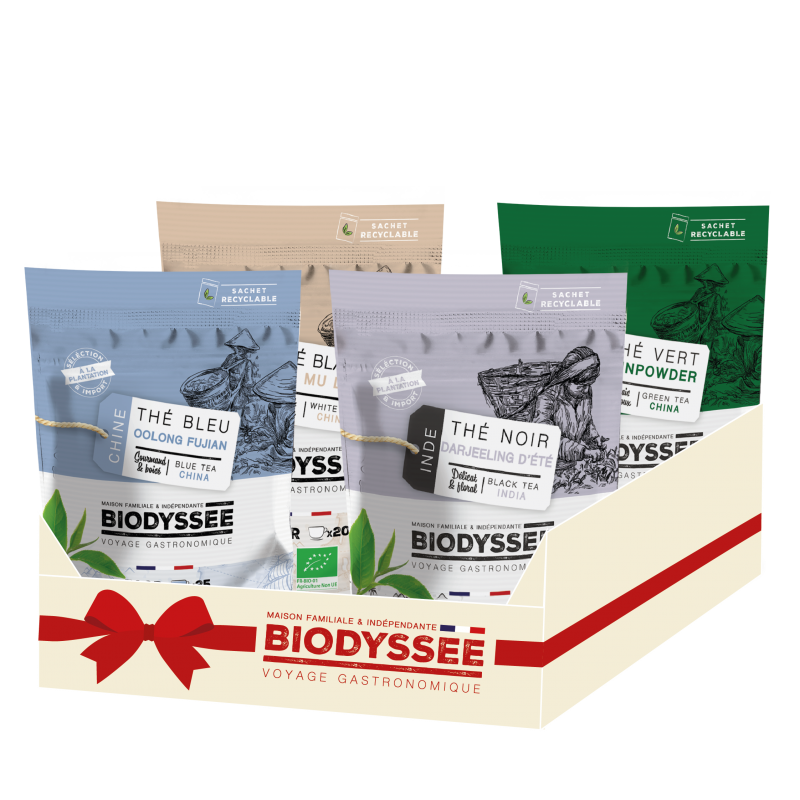 lot de thé nature bio vrac