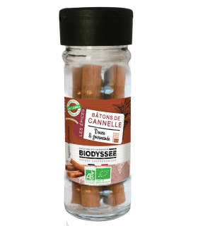 Flacon Cannelle bio Bâtons - 18g
