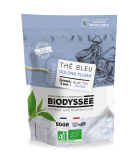 Thé Bleu Oolong Bio de Chine - 50g