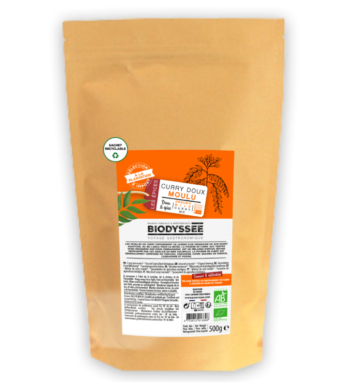 curry doux bio grand format