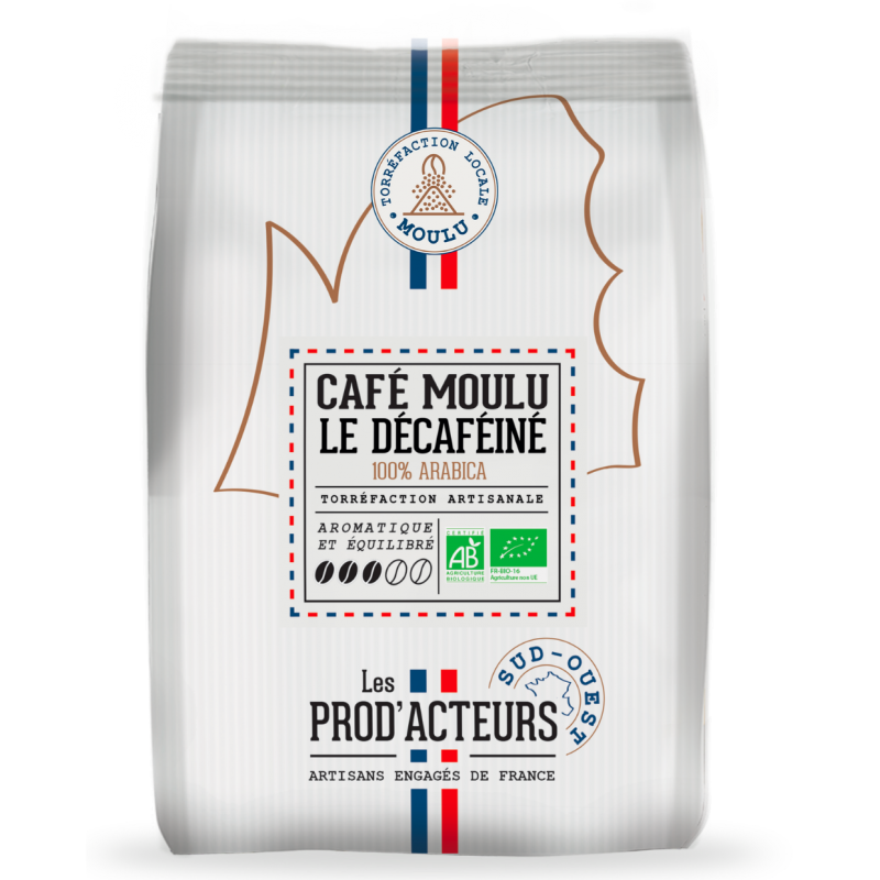 Gamme professionnelle |Le Décaféiné Moulu Bio