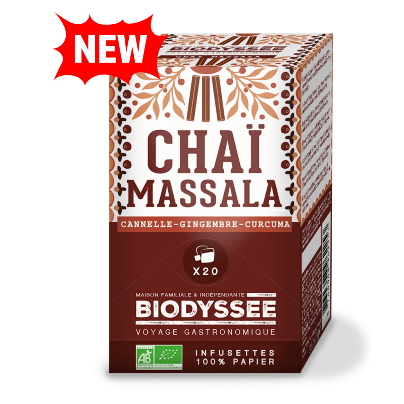 Tisane épicée|Mélange Chaï Bio