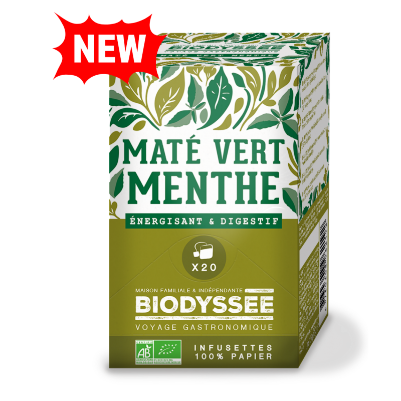 maté vert menthe bio