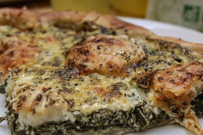 Quiche salée au thé vert bio Sencha Matcha du Japon