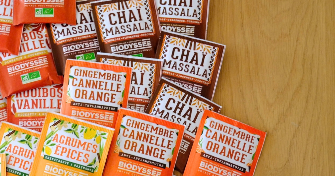 infusion bio en sachets