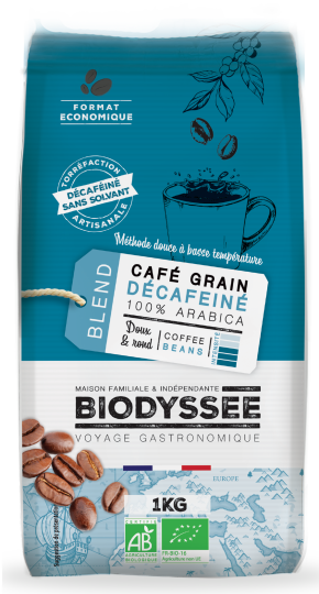 café décaféiné bio